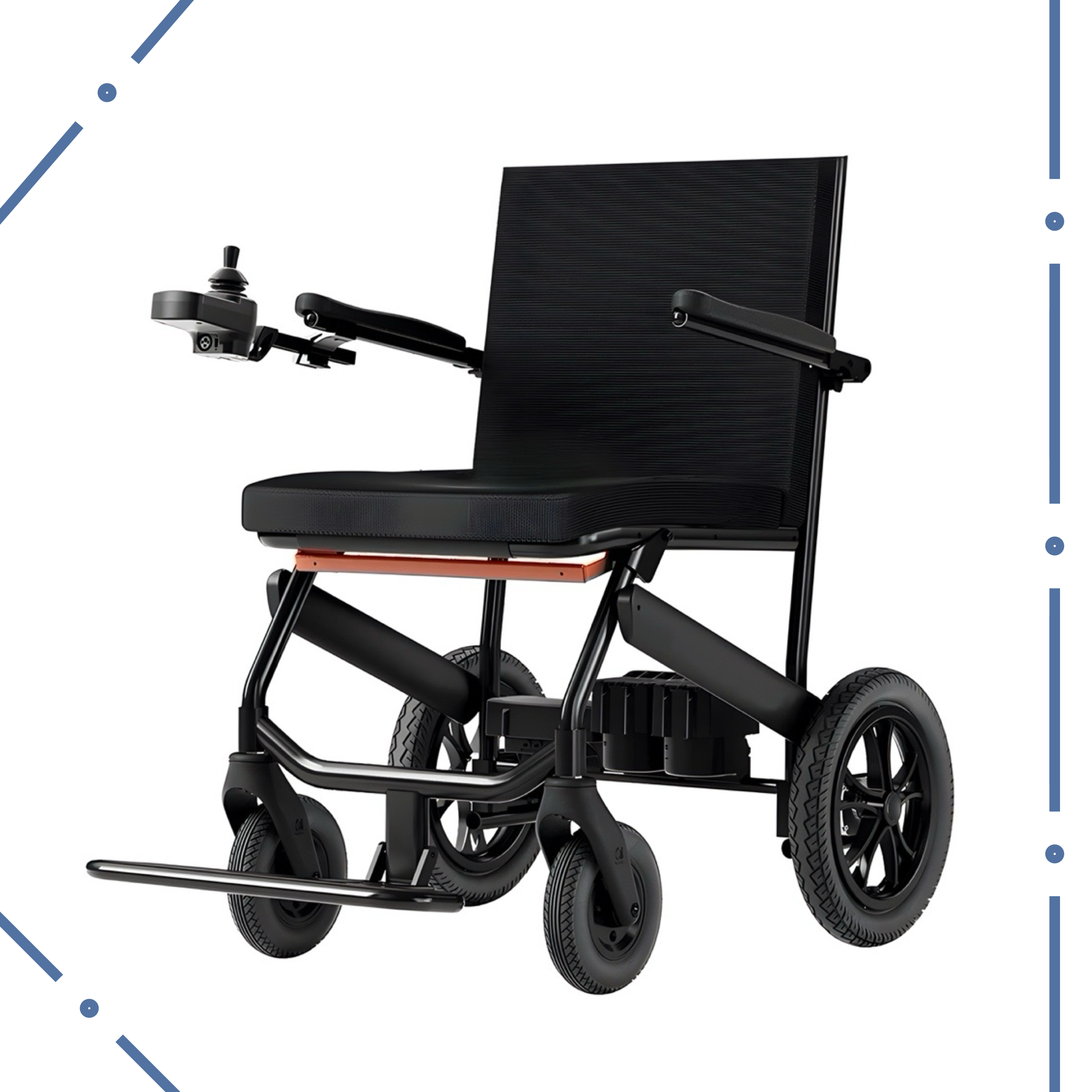 Vala Aluminium Electric Folding Powerchair